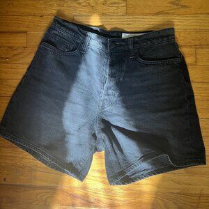 rag & bone Black Maya Shorts
